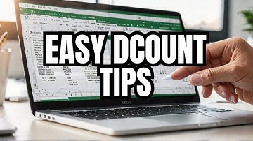 How to use DCOUNT Function in Excel