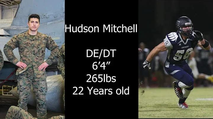 Hudson Mitchell College Football Recruiting Video