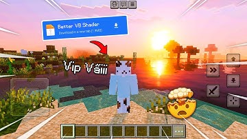🔥Best Shader MCPE 1.21+ Chân Thật Vip No1 Cực Đẹp Hơn Cả RTX || Shader Minecraft PE