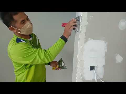 วีดีโอ: ติดเพดานยิปซั่มสำหรับทาสีด้วยมือคุณ