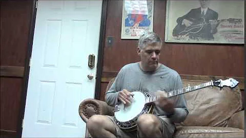 Steve Huber plays Gibson Flathead Banjo 9471-4 "Th...