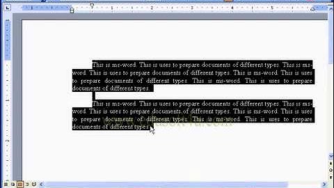 Format Menu Options in MS Word Part 1 MS Office 2003 in Telugu (nowtelugu.com)