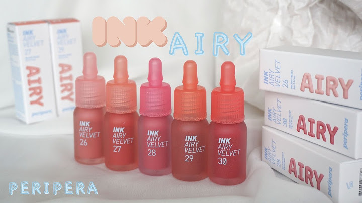 Review son peripera ink airy velvet