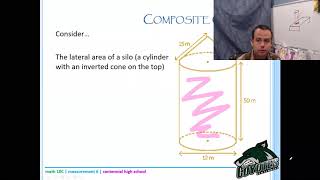 Celebrity Math 10C - Lesson 7.6 - composite objects Profile