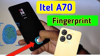 Itel a70 display fingerprint setting/Itel a70 fingerprint screen lock/fingerprint sensor screenshot 1