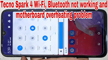 tecno Spark 4 Wi-Fi Bluetooth not working and motherboard overheating problem