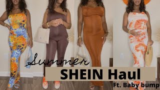 Affordable SHEIN Haul 2023 | Pregnancy Outfits | 6 Month Baby bump