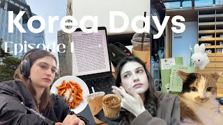 [ eng/kr ] KOREA DAYS Ep. 1 🧃 first week of a phd student & what I eat in a week