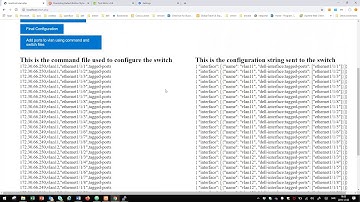 Automation of DellEMC switches with REST API