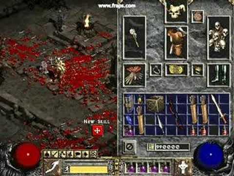 Diablo 2 Amazing inventory  YouTube