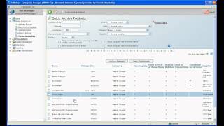 Archiving products in enterprise