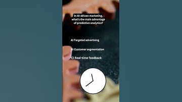 In AI-driven marketing,  the main advantage of predictive analytics
