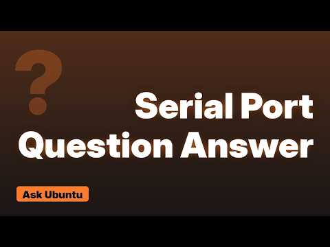 Ubuntu: Setting up a virtual COM port