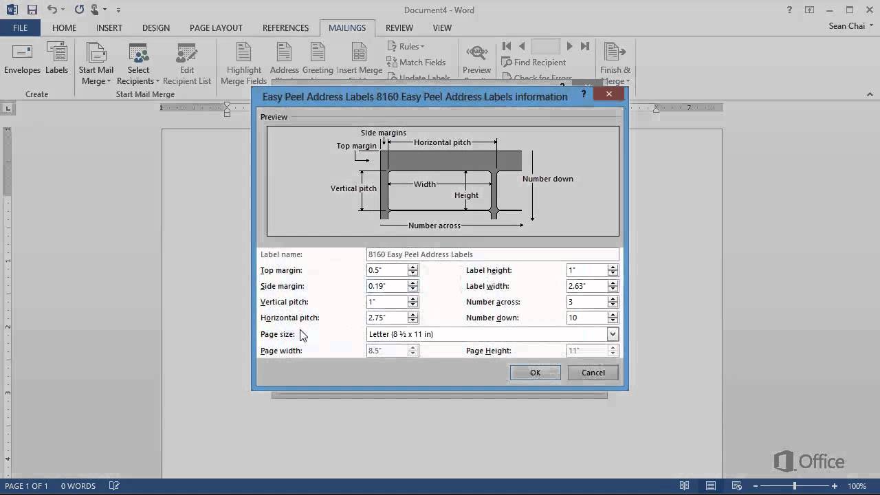 How To Make A Label Template In Word from i.ytimg.com