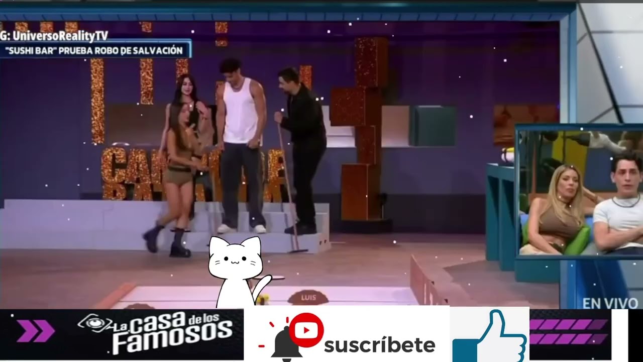 LUIS CORONEL GANA EL ROBO DE LA SALVACIÓN Y SORPRENDE A TODOS! LA CASA DE LOS FAMOSOS 6 EN VIVO