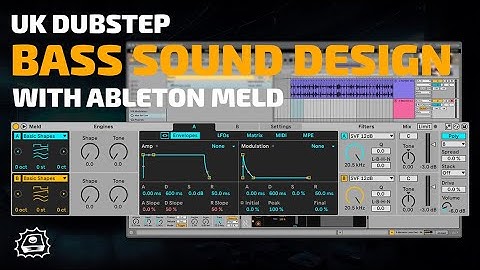 Designing UK Dubstep Wobble Bass with Ableton Meld | Side Brain