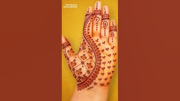 #youtubeshorts #mehndi #shorts #mehndidesigns #mehndilove #newmehndidesign #trending #mehandi #like