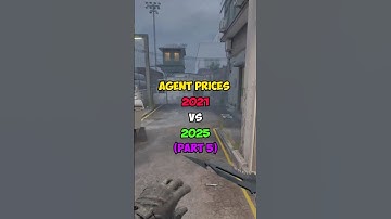 Agent prices in 2021 vs 2025 (Part 5)  #csgo #cs2 #counterstrike #shorts