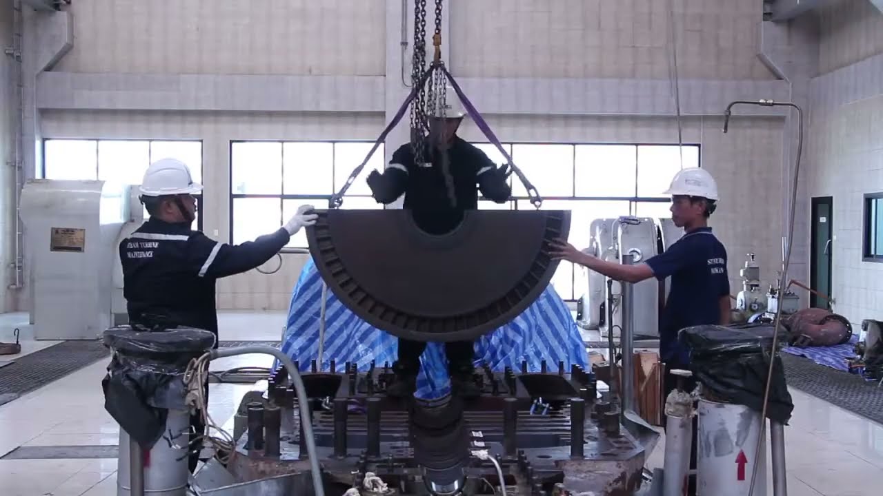 Major Overhaul, Steam Turbine #7mw #SteamTurbine #Full #overhauling #GE #GasTurbine #jobsearch