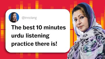 10 Minutes of Real Life Urdu Listening Skills | For ALL Learners