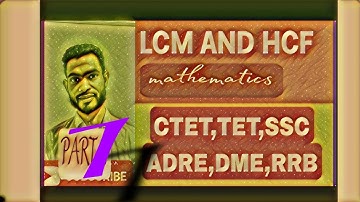 LCM and HCF Questions ADRE,CTET part 1,Math Tricks for Competitive Exams | EA ROOH #@Viral_Khan_Sir