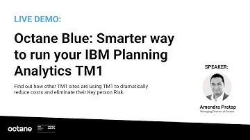 Octane blue: Smarter way to run your Planning Analytics