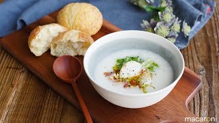【365日のパンとスープ】カブとネギのすり流しのレシピ 作り方