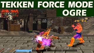 Ogre Tekken Force Mode Hard Difficulty - Tekken 3 screenshot 3