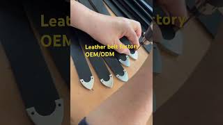 We're belt factory specializing in making belts #belt #beltmaking #factory #leather #handmadebelt