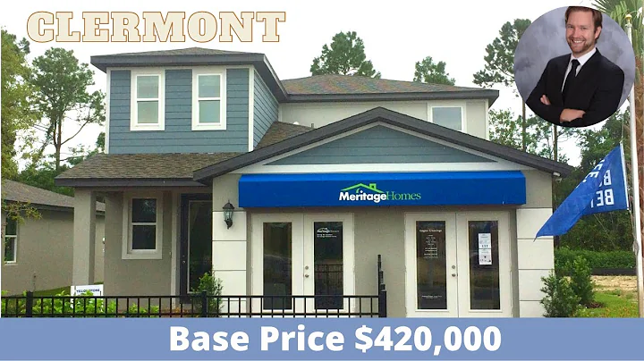 Clermont New Homes I Cagan Crossings I Meritage Homes, Yellowstone Floorplan