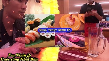 Sushi băng chuyền - Nghệ thuật sushiro | Cuộc sống Nhật Bản