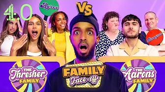 Danny Aarons vs Tennessee Thresher | Family Face Off | @channel4.0