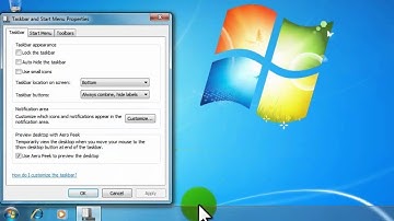How to Auto-hide the taskbar in Windows 7