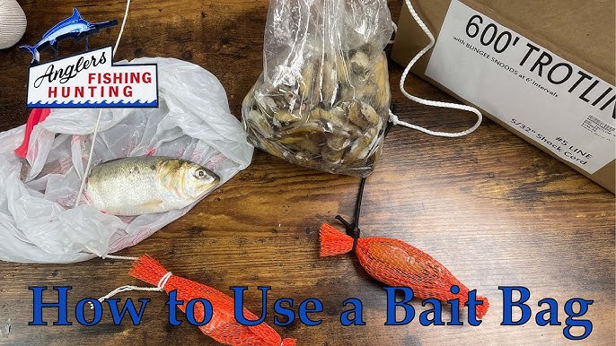 Crab & Lobster bait bags - www.baitbags.ca - by D & K Bait Bags 