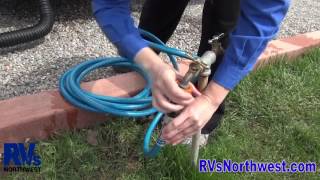 How To Hook Up Sewer and Water on an RV: RVs Northwest