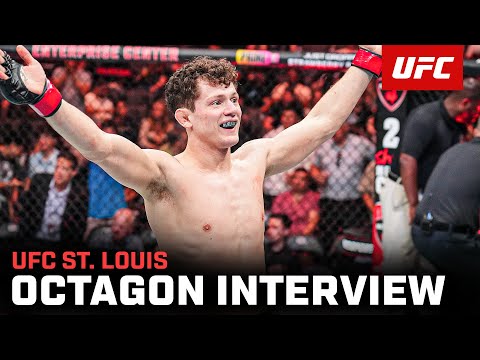 Chase Hooper Octagon Interview  UFC St. Louis