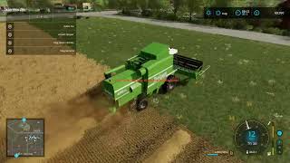 Harvesting wheat, Farming Simulator 22 Gameplay(No commentary)