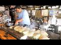 凄まじいお好み焼きラッシュ!朝から大量注文をぶん回す夫婦の激シブお好み焼き店|Japanese Soul Food