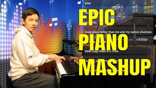 EPIC NON-STOP PIANO MASHUP LIVE - Can you even count how many? | Cole Lam 13 Years Old