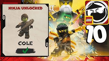 LEGO Ninjago WU CRU - COLE UNLOCKED - Gameplay Walkthrough Part 10 (ios, Android)