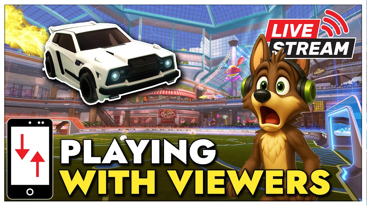 🔴 Playing WITH Viewers Rocket League | Road to Champ 2 | Rocket League Live Play !join !discord