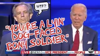 BIDEN CALLS TRUMP A DOG FACED PONY SOLDIER UNCUT RAW! by Heath Goetsch 74 views 3 years ago 20 seconds