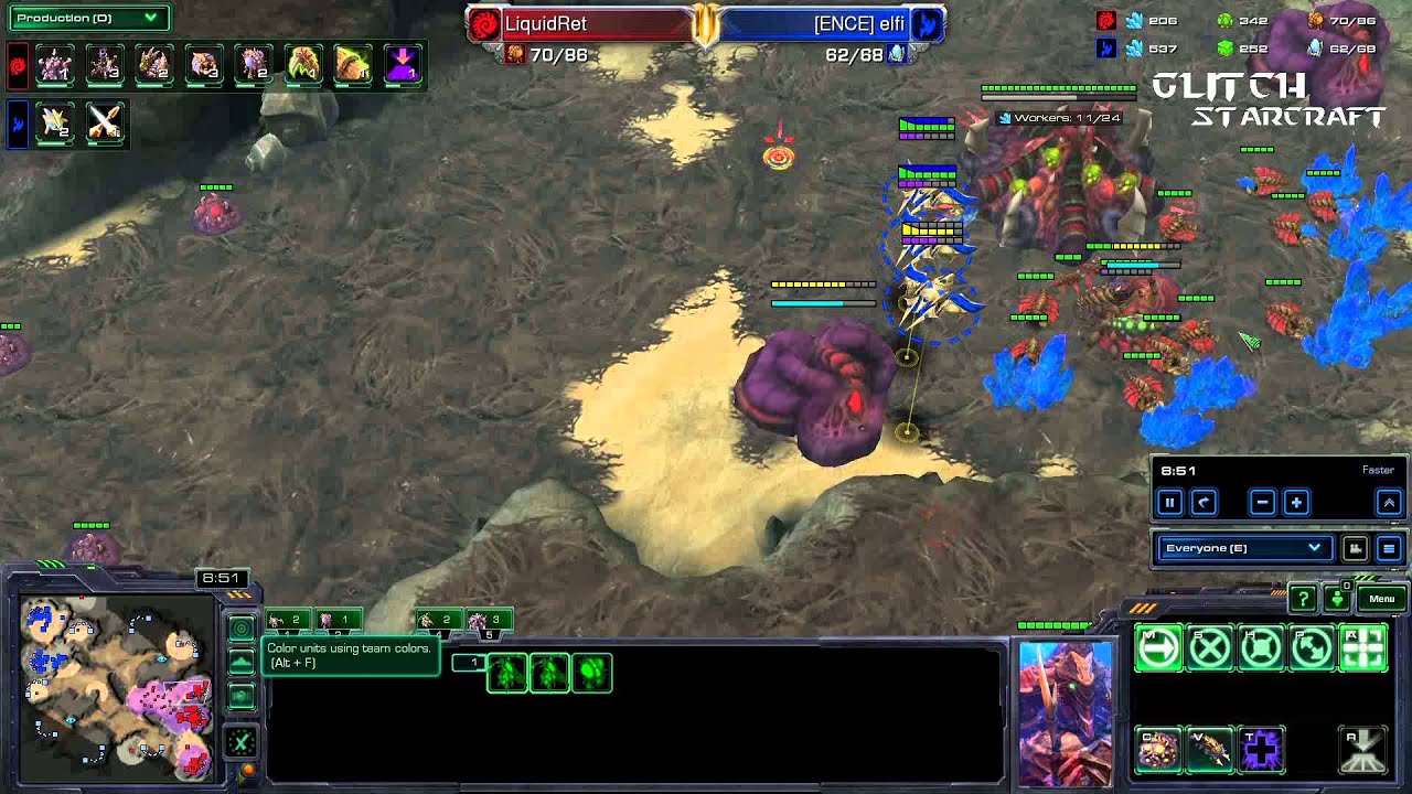 LiquidRet (Z) v elfi (P)