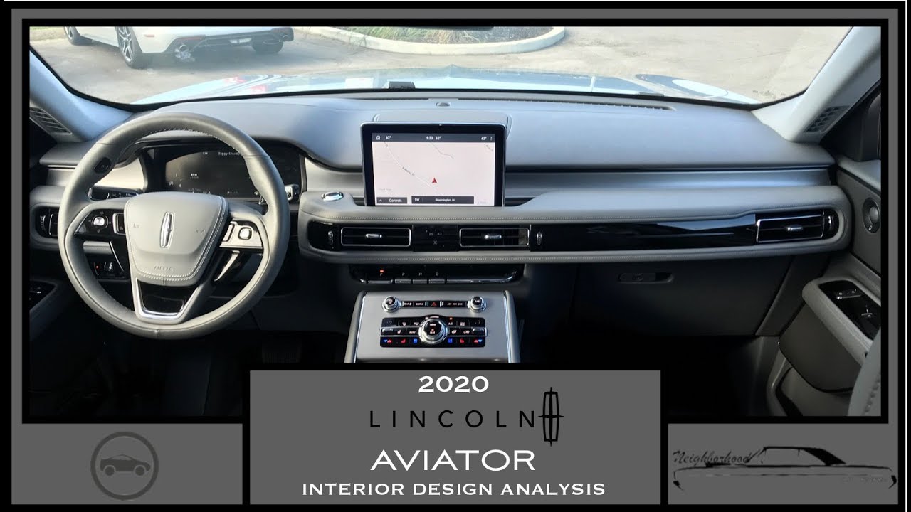 2020 Lincoln Aviator Design Analysis Interior