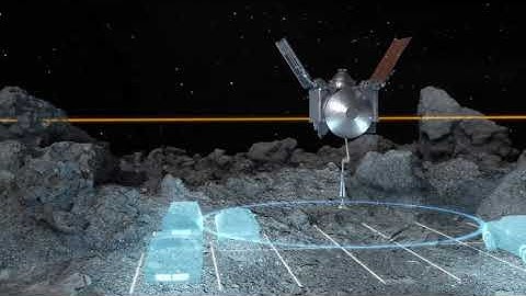 OSIRIS-REx Sampling Area to Scale