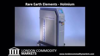 What is the rare earth element Holmium used for