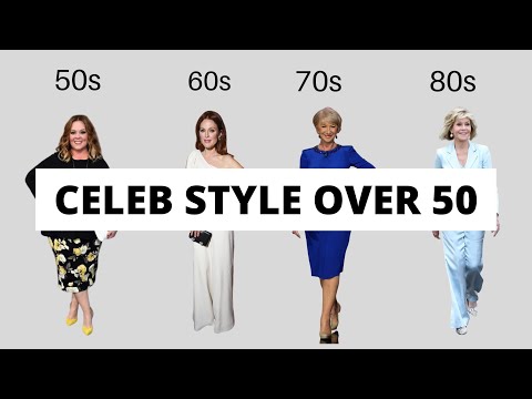 The 8 Most Stylish Celebrities Over 50