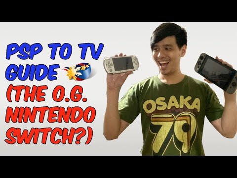 How to Connect and Play PSP on TV | The OG Nintendo Switch?