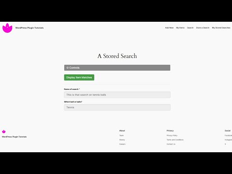 Dataflex Link - Contact from a stored search