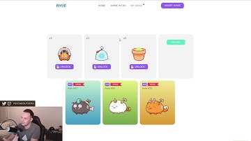 Axie Infinity – Opening Axies, First Impressions with Psycheout